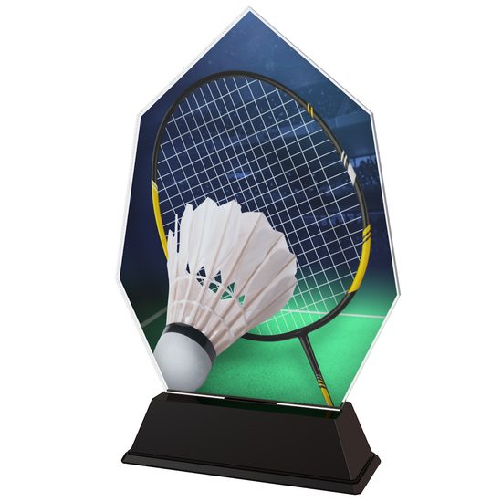 Roma Badminton Racket and Shuttlecock Trophy