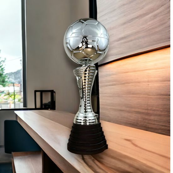 Eminent Silver Soccer Trophy