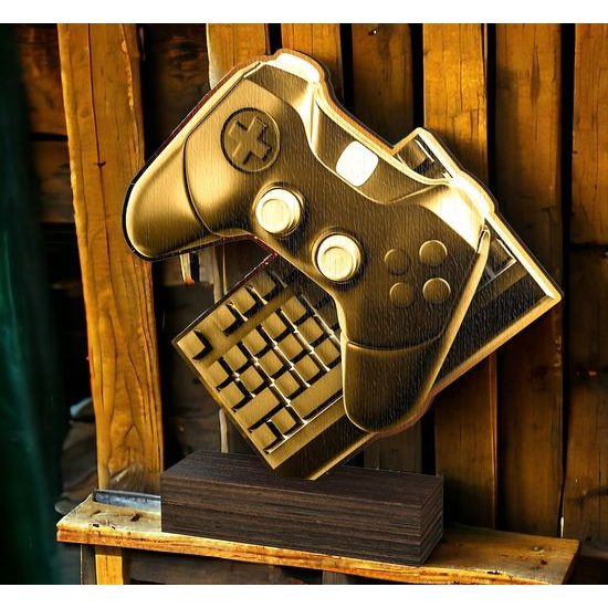 Sierra Classic Gaming Joypad Real Wood Trophy