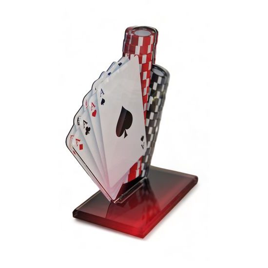 Cannes Poker Chip Trophy