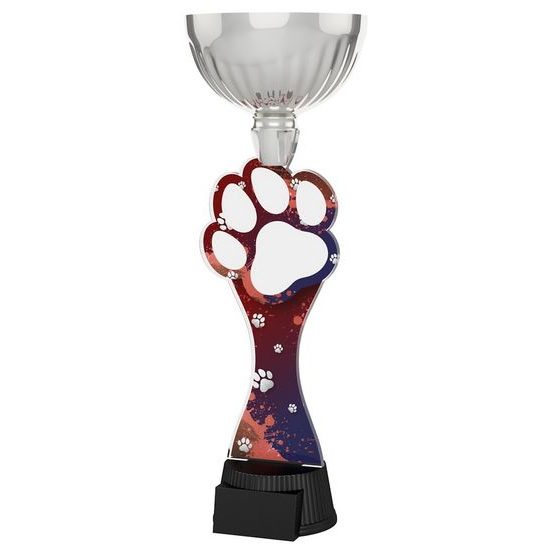 Montreal Dog Paw Silver Cup Trophy