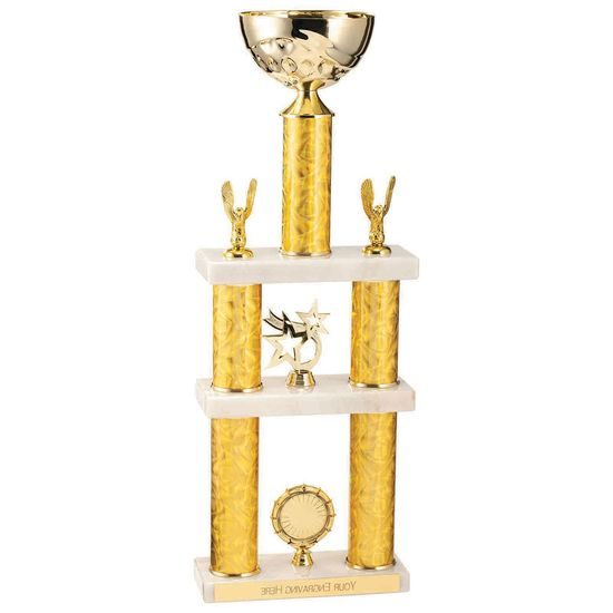 Starlight Champion Golden Column Tower Trophy