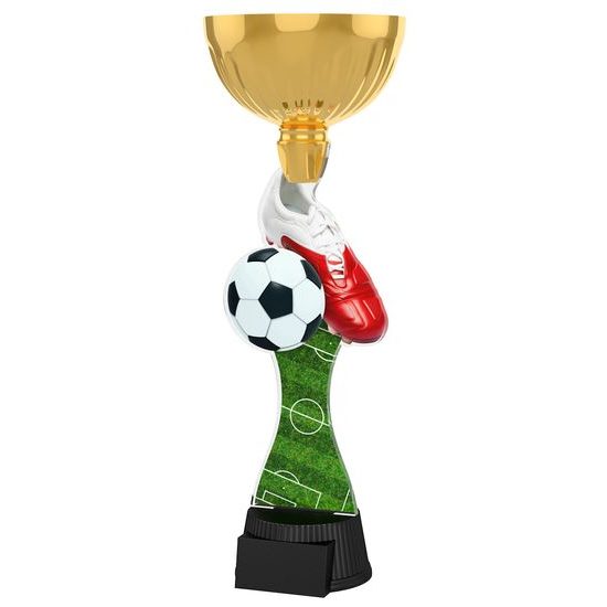 Vancouver Football Boot and Ball Gold Cup Trophy