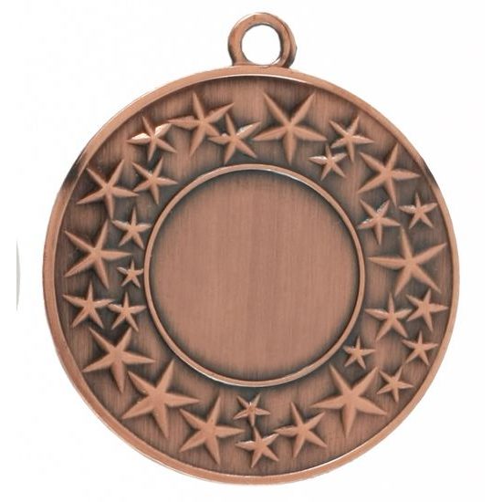 Cluster Star Logo Insert Bronze Medal