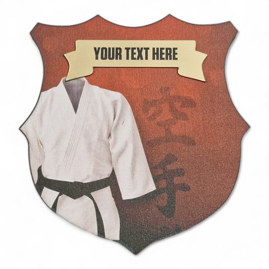 Heraldic Birchwood Martial Arts Kimono Shield