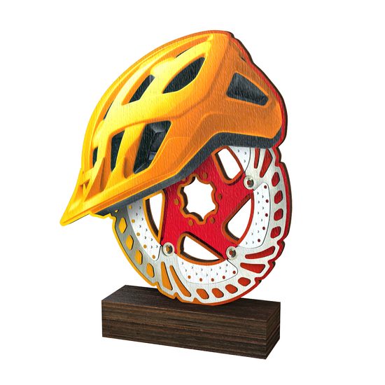 Sierra Mountain Biking Real Wood Trophy