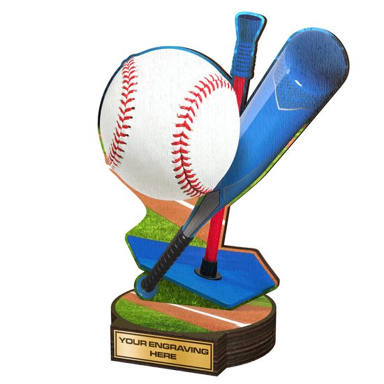 Grove T-ball Real Wood Trophy
