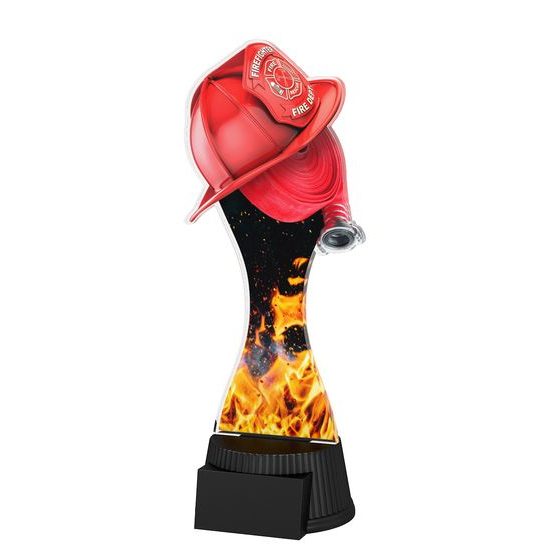 US Fire Department Helmet and Hose Trophy