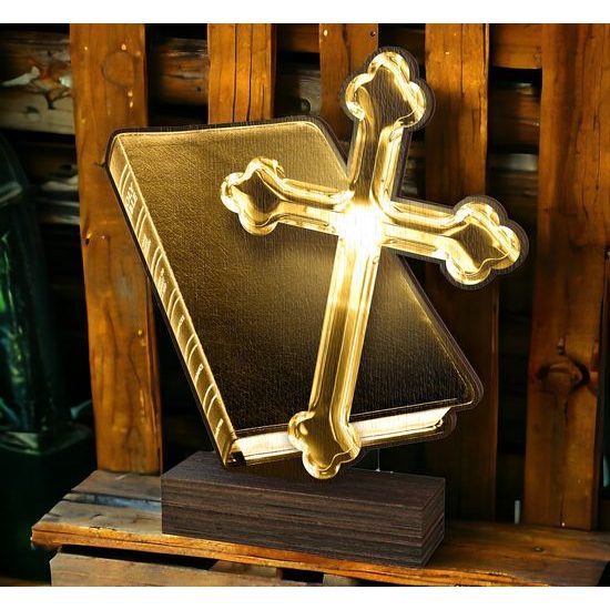 Sierra Classic Church Print Wood Trophy