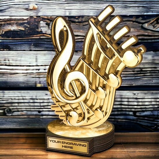 Grove Classic Music Real Wood Trophy