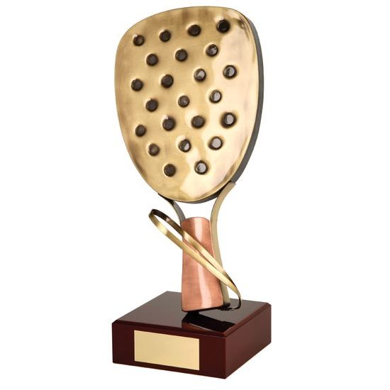 Granada Padel Tennis Handmade Metal Trophy