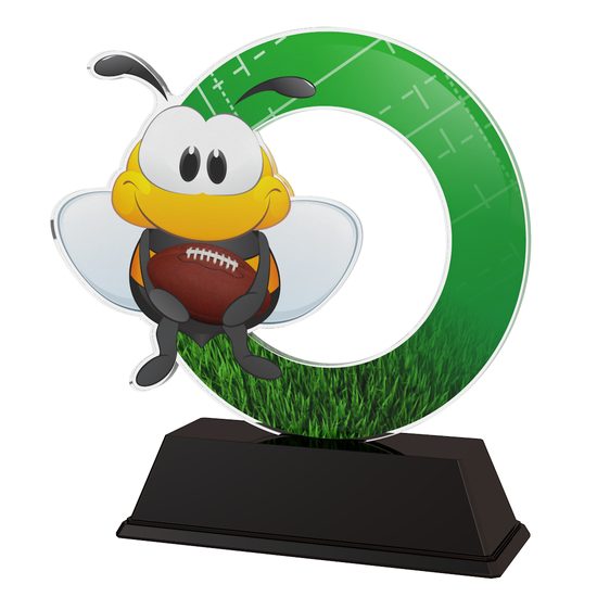 Bumble Bee Childrens American Football Trophy