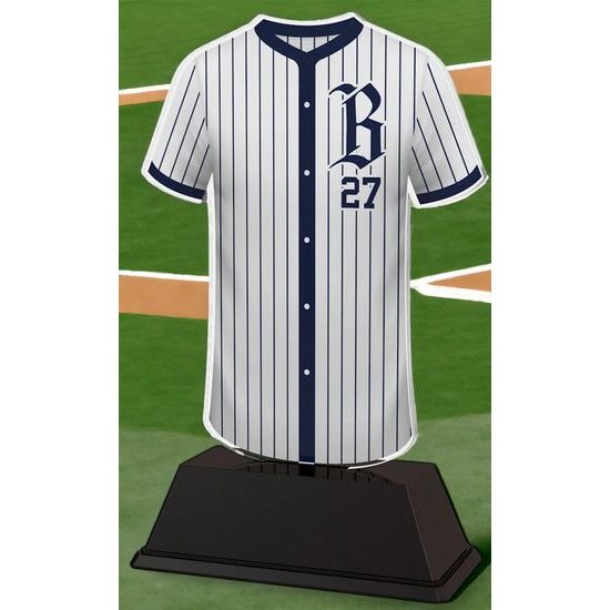 Baseball Jersey Custom Made Acrylic Award