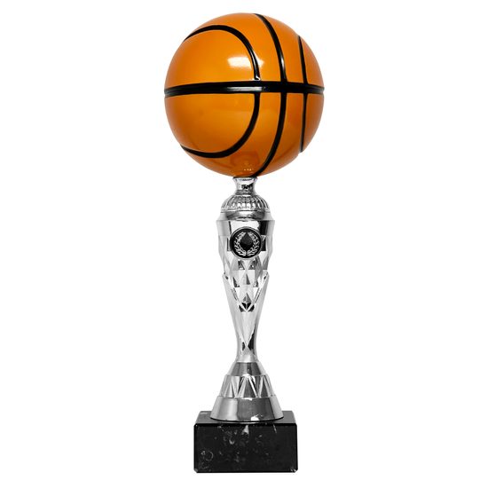 Merida Silver and Orange Basketball Trophy TL2063