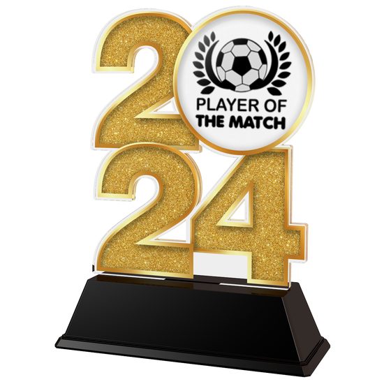 Football Player of the Match 2024 Trophy