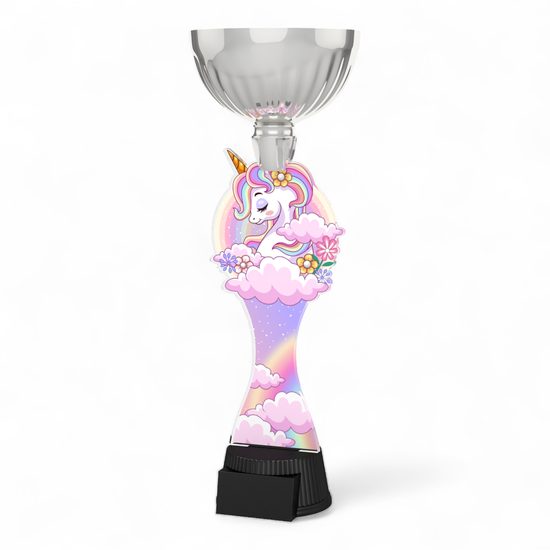 Topaz Unicorn Silver Cup Trophy