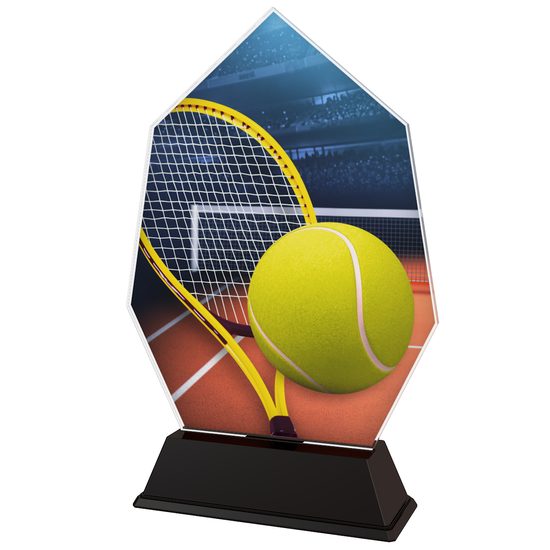 Roma Tennis Racket and Ball Trophy