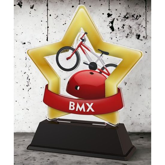 Mini Star BMX Trophy