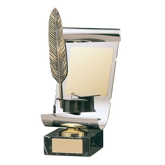 Dickens Literature Handmade Metal Trophy