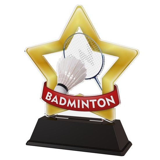 Mini Star Badminton Trophy