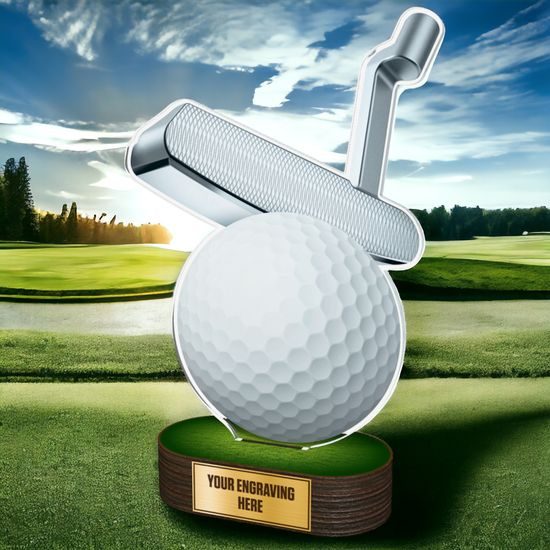 Altus Golf Putter Club Trophy