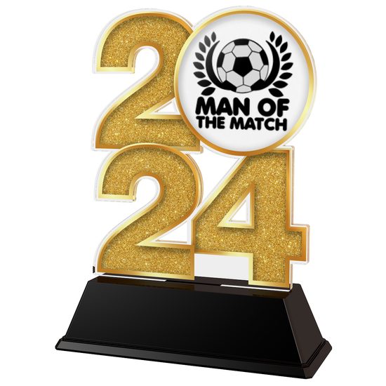 Football Man of the Match 2024 Trophy