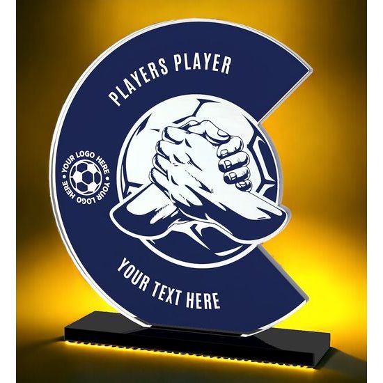 Cantu Deluxe Custom Printed Players Player Football Trophy