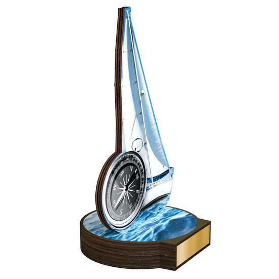 Grove Sailing Real Wood Trophy
