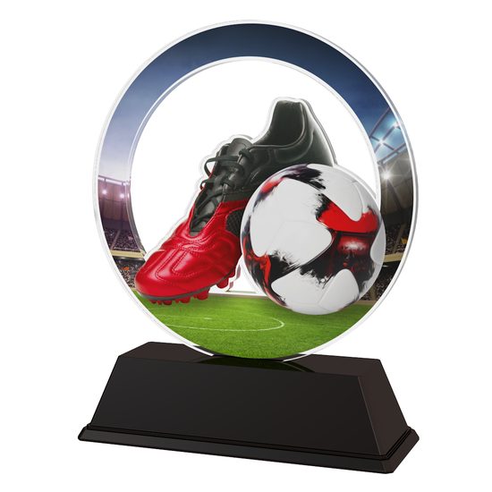 Prague Football Ball & Boot Trophy