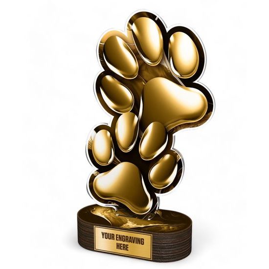 Altus Dog Paw Classic Trophy