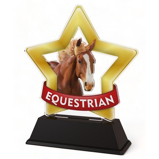 Mini Star Equestrian Trophy