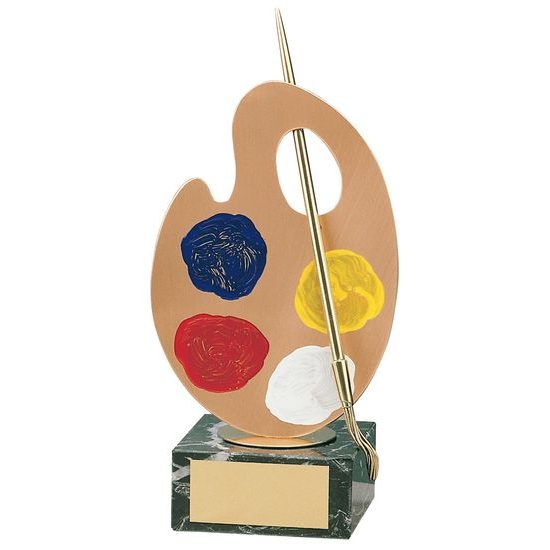 Picasso Art Handmade Metal Trophy