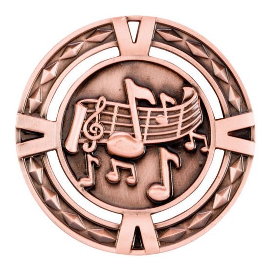 V-Tech Music Bronze Medal 60mm