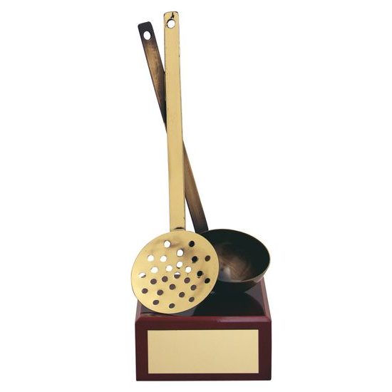Gallcia Cooking Handmade Metal Trophy