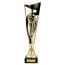 Champions Gold and Black Football Cup (FREE LOGO)
