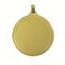 Coronet Logo Insert Gold Brass Medal