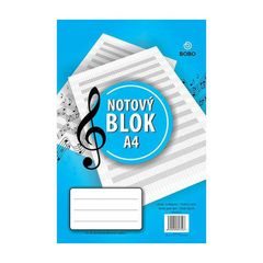 Notový blok BOBO  A4