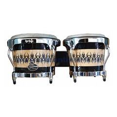 Latin Percussion Aspire Accent Series Wood Bongos, Scarab