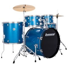 Ludwig LC19019DIR Accent Fuse Blue Sparkle