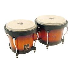 Latin Percussion Aspire Wood Bongos, Vintage Sunburst