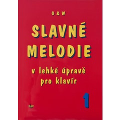 Slavné melodie v lehké úpravě pro klavír 1. díl