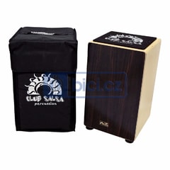 Cajon Club Salsa Natur-tm.hnědá deska s pouzdrem