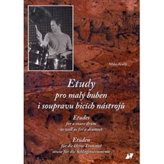 Miloš Veselý: Etudy pro malý buben i soupravu bicích nástrojů (kniha + CD)
