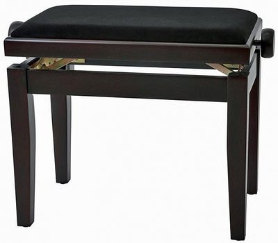 GEWA Pianová stolička Deluxe palisandr mat