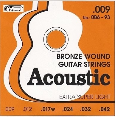Acoustic 0B6-93 Extra Super Light struny pro kytaru