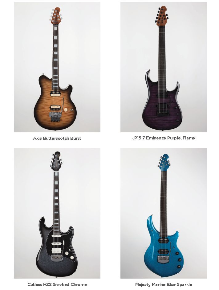 MusicMan BFR kytary pro leden 2019