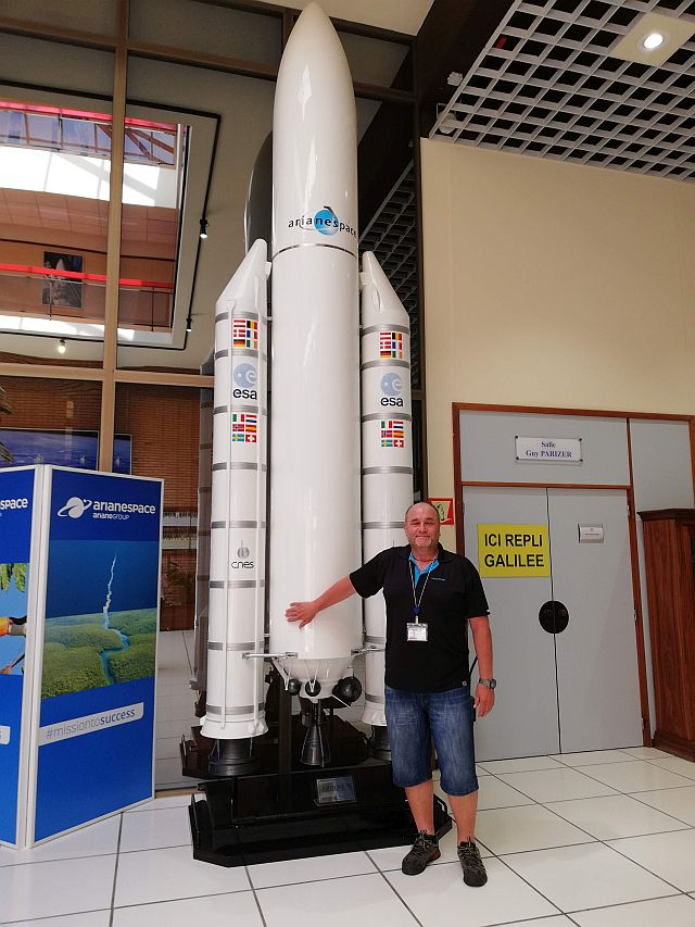 ESA středisko ve Francouzské Guyaně