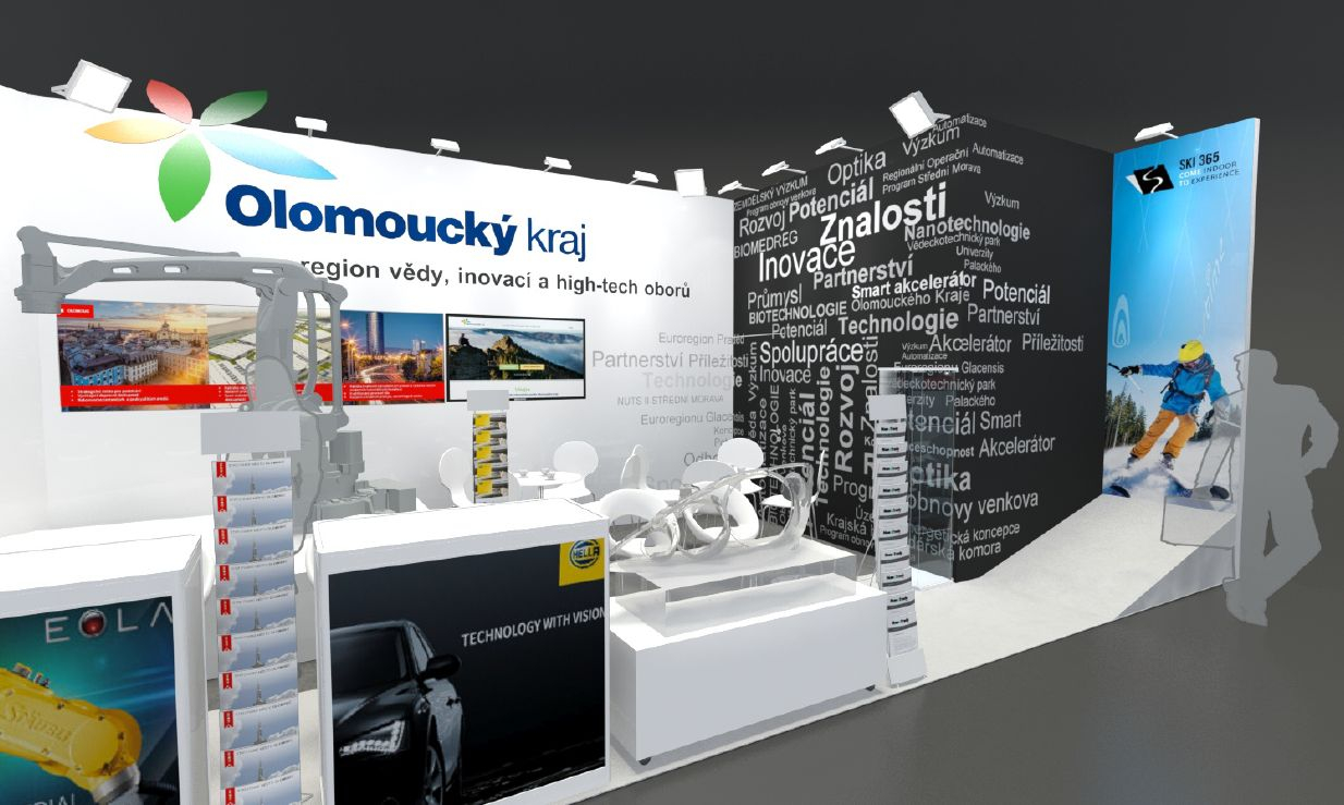 booth at the MSV 2018 in Brno