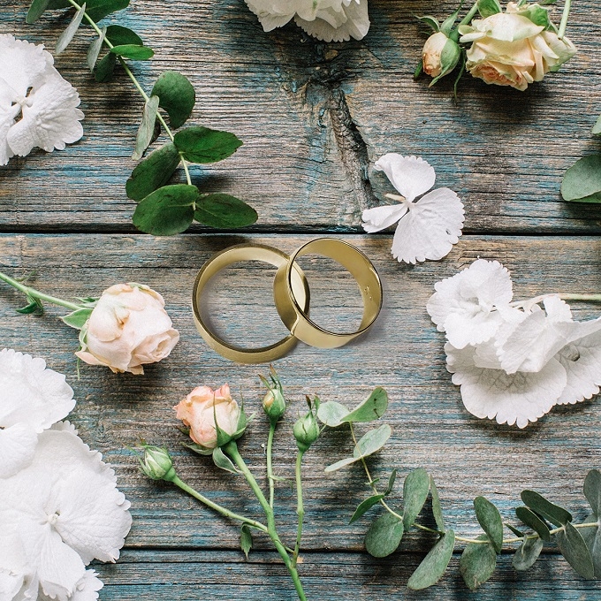 Svatební prsteny žluté zlato - KLENOTA