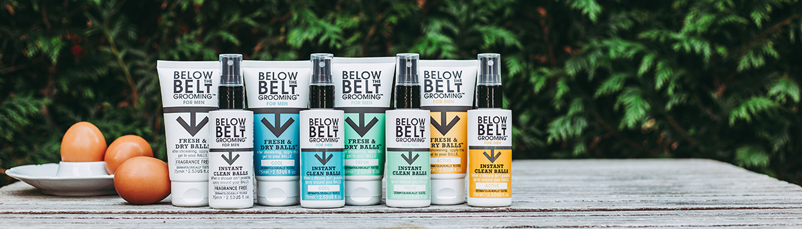 Below the Belt Grooming Fresh and Dry Balls - Fresh 75ml